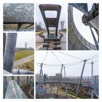 Het spoorpark in Tilburg, architectuurfotografie en stedenbouwfotografie